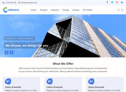 Codesera blogger template