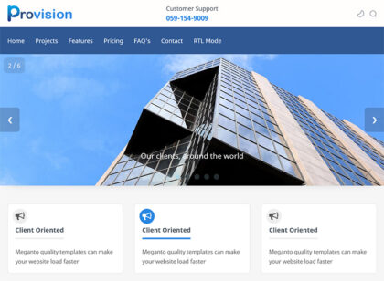 Provision Blogger Template