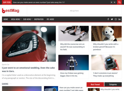 BestMag blogger template