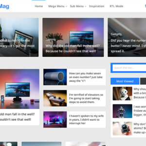 BlueMag blogger template
