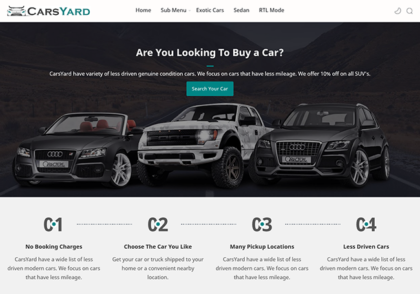 Carsyard blogger template