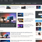 Techlife blogger template