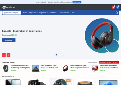 Meemstore blogger template